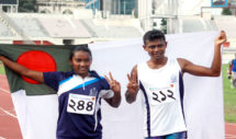 দেশের দ্রুততম মানব-মানবী মেজবাহ ও শিরিন
