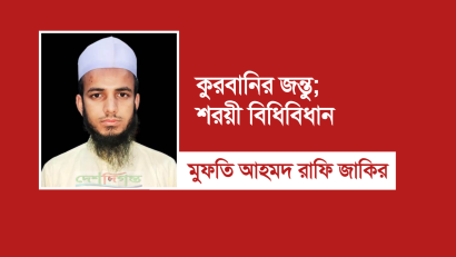 কুরবানির জন্তু; শরয়ী বিধি-বিধান | দেশদিগন্ত